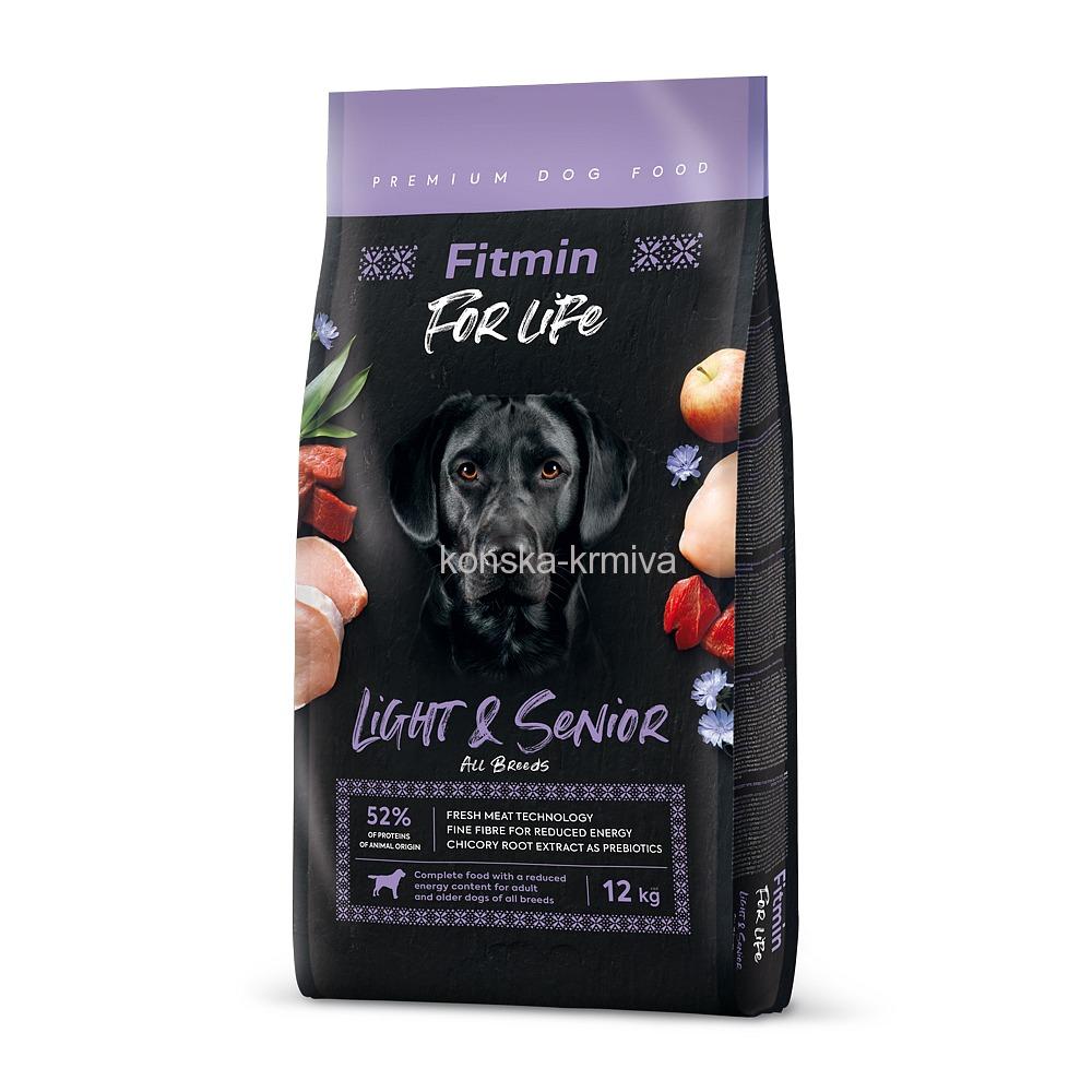 Fitmin Dog For Life Light & Senior 2 x 12 kg
