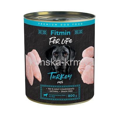 Fitmin For Life Krůtí konzerva pro psy 800g