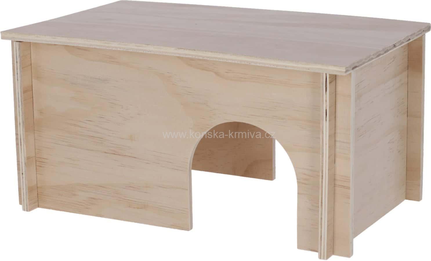 Dřevěný domek pro hlodavce