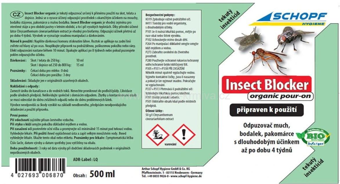 Schopf - Insect Blocker pour-on 500ml