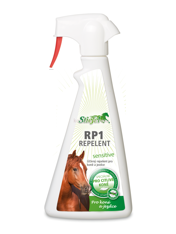 Stiefel RP1 Sensitive - repelent bez alkoholu pro koně s citlivou kůží 500ml