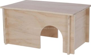 Dřevěný domek pro hlodavce