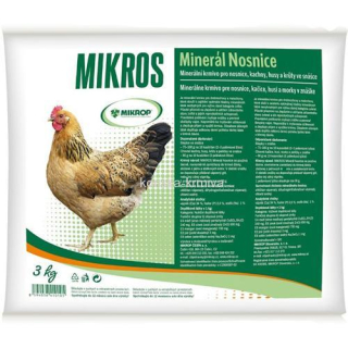 Mikros Minerál Nosnice 3kg (pytlík)