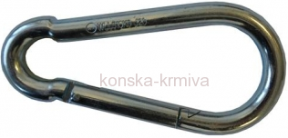Karabina se západkou pozinkovaná 8x80 mm